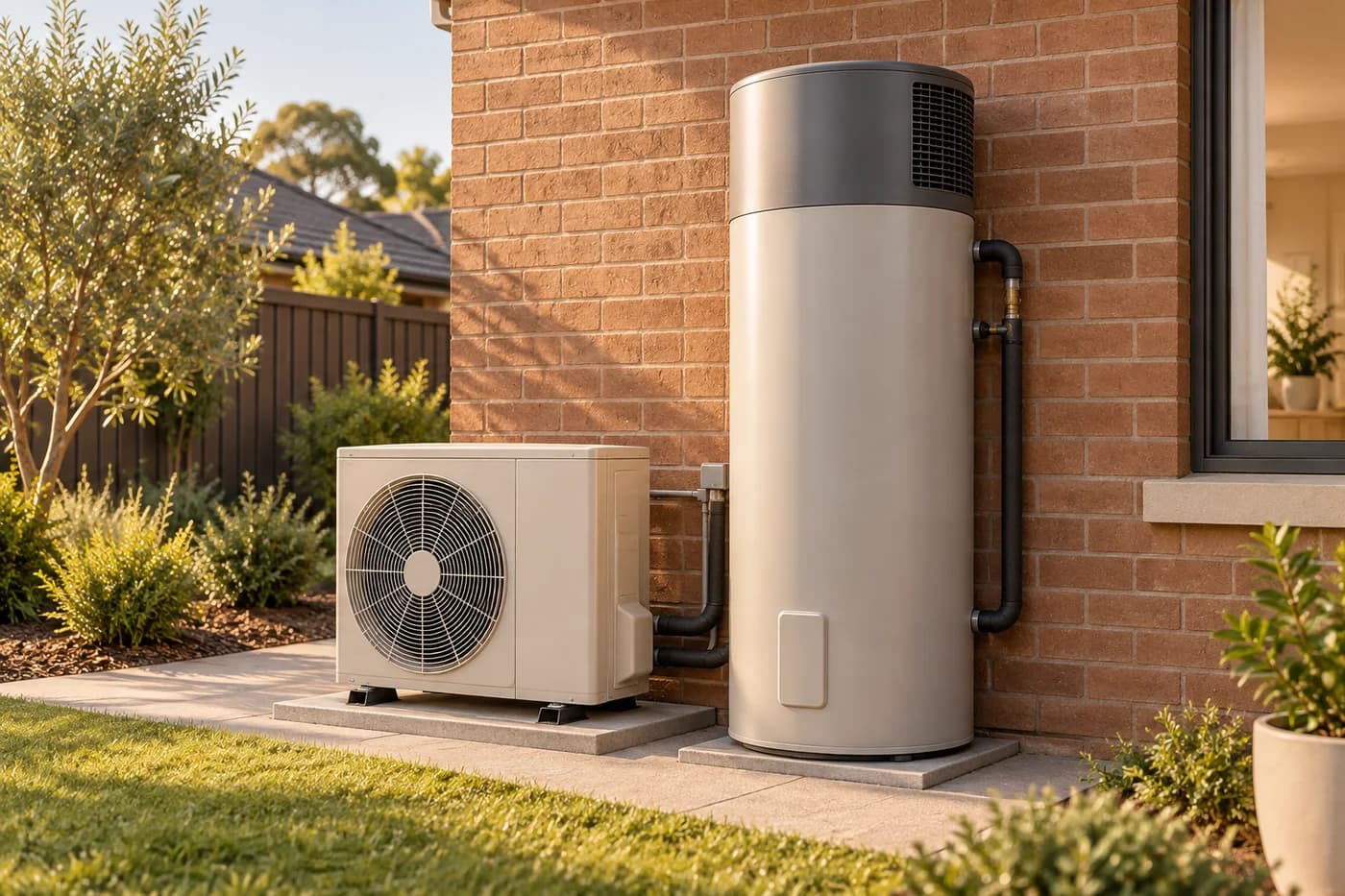 Heat pump hot water