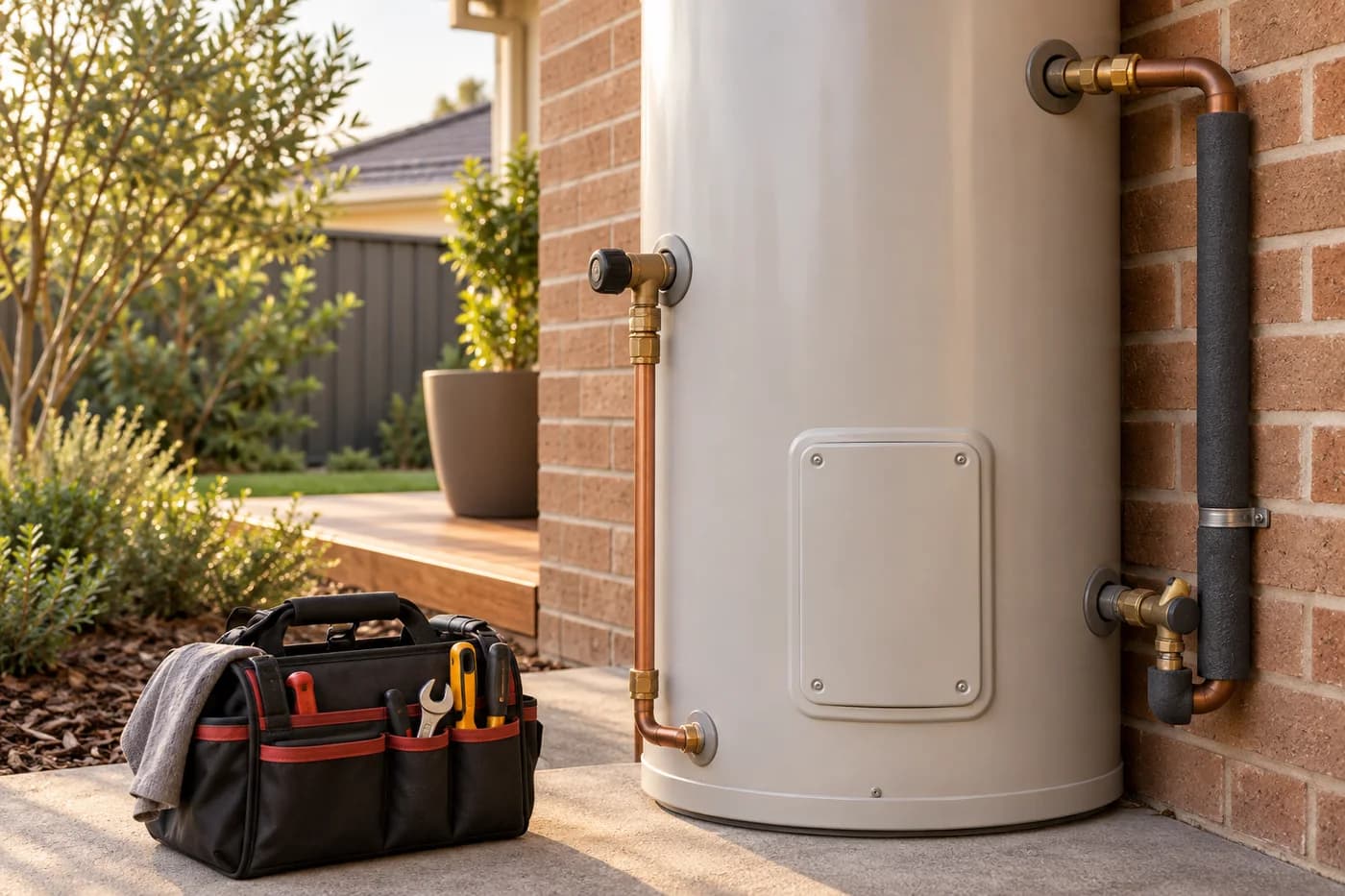 Hot water repairs